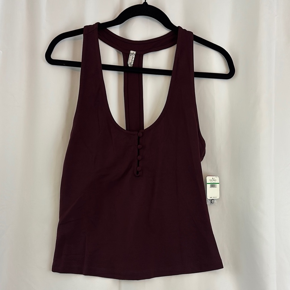 NWT Intimately Free People szL Garnet Empress Top
